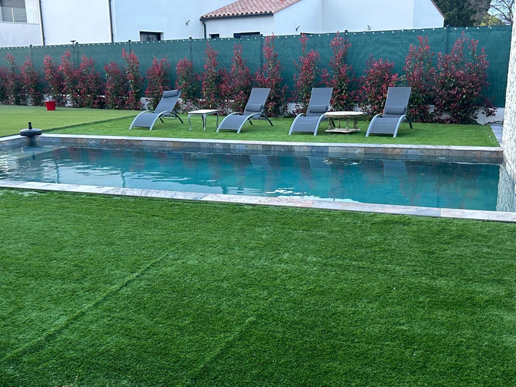 Grande Villa Avec Piscine Bompas  Exteriör bild